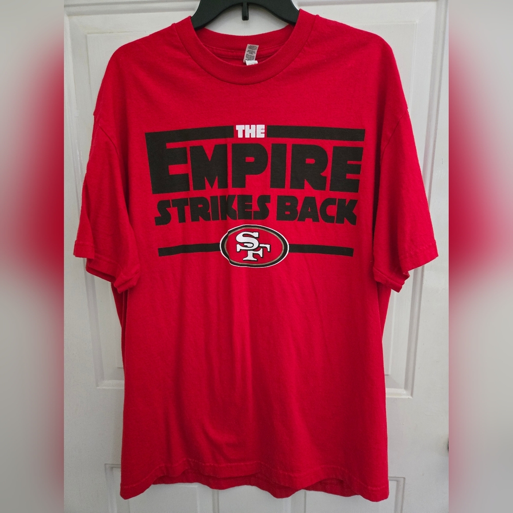 San Francisco 49ers Star Wars Mens t shirt XL